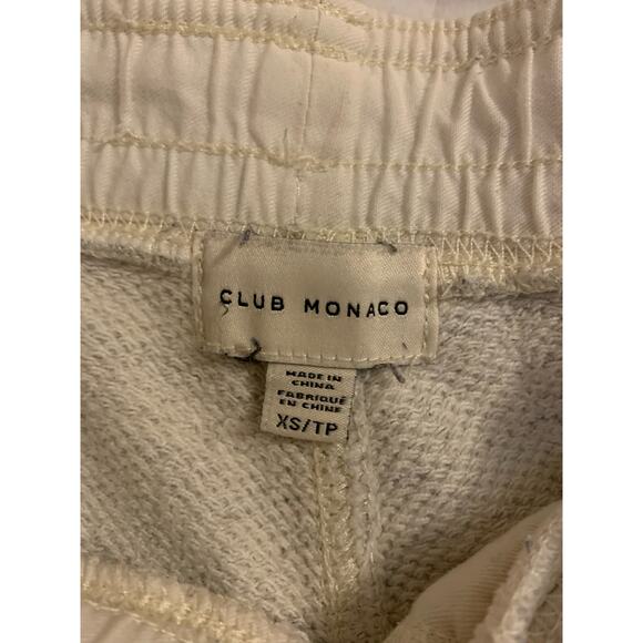 Club Monaco Premium Sweatpants Size XS Men's Grey Marbled Pockets Fit Like Small - Picture 5 of 8